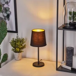 Hofstein Sikala Tischleuchte Schwarz, 1-flammig 22 Hofstein Sikala Tischleuchte Schwarz, 1-flammig -Günstiges Tischlampen Geschäft sikala tischleuchte h3595015 8