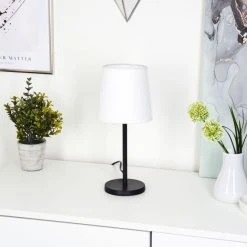 Hofstein Sikala Tischleuchte Schwarz, 1-flammig -Günstiges Tischlampen Geschäft sikala tischleuchte h3595275 1
