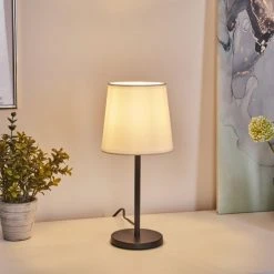 Hofstein Sikala Tischleuchte Schwarz, 1-flammig -Günstiges Tischlampen Geschäft sikala tischleuchte h3595275 8