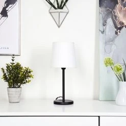 Hofstein Sikala Tischleuchte Schwarz, 1-flammig -Günstiges Tischlampen Geschäft sikala tischleuchte h3595275 9