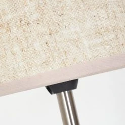 Hofstein Sikala Tischleuchte Nickel-Matt, 1-flammig -Günstiges Tischlampen Geschäft sikala tischleuchte h3596821 5