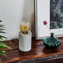 Hofstein Solano Tischleuchte Grau, 1-flammig 15 Hofstein Solano Tischleuchte Grau, 1-flammig -Günstiges Tischlampen Geschäft solano tischleuchte h3398104 1