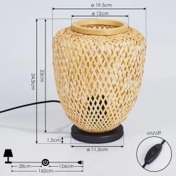Hofstein Solera Tischleuchte Schwarz, 1-flammig -Günstiges Tischlampen Geschäft solera tischleuchte h3397855 3