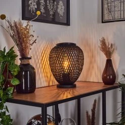 Hofstein Solera Tischleuchte Schwarz, 1-flammig 24 Hofstein Solera Tischleuchte Schwarz, 1-flammig -Günstiges Tischlampen Geschäft solera tischleuchte h3537688 10