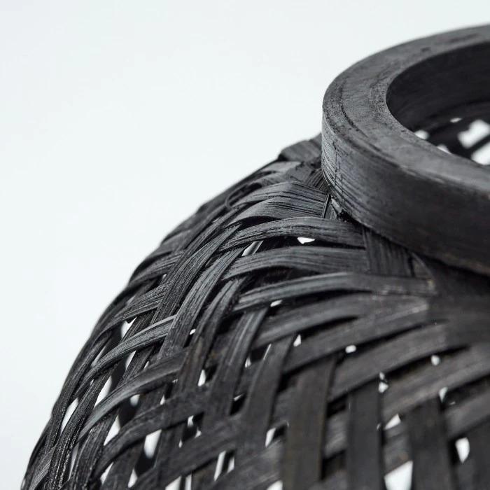 Hofstein Solera Tischleuchte Schwarz, 1-flammig 5 Hofstein Solera Tischleuchte Schwarz, 1-flammig – Bild 3