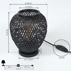 Hofstein Solera Tischleuchte Schwarz, 1-flammig 17 Hofstein Solera Tischleuchte Schwarz, 1-flammig -Günstiges Tischlampen Geschäft solera tischleuchte h3537688 3