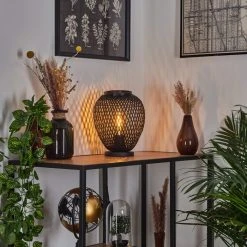 Hofstein Solera Tischleuchte Schwarz, 1-flammig 20 Hofstein Solera Tischleuchte Schwarz, 1-flammig -Günstiges Tischlampen Geschäft solera tischleuchte h3537688 6