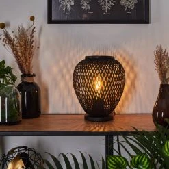 Hofstein Solera Tischleuchte Schwarz, 1-flammig 22 Hofstein Solera Tischleuchte Schwarz, 1-flammig -Günstiges Tischlampen Geschäft solera tischleuchte h3537688 8