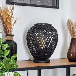 Hofstein Solera Tischleuchte Schwarz, 1-flammig 23 Hofstein Solera Tischleuchte Schwarz, 1-flammig -Günstiges Tischlampen Geschäft solera tischleuchte h3537688 9