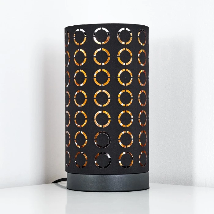 Hofstein Sonderborg Tischleuchte Schwarz, 1-flammig 14 Hofstein Sonderborg Tischleuchte Schwarz, 1-flammig – Bild 12