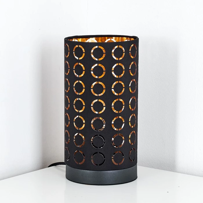 Hofstein Sonderborg Tischleuchte Schwarz, 1-flammig 7 Hofstein Sonderborg Tischleuchte Schwarz, 1-flammig – Bild 5