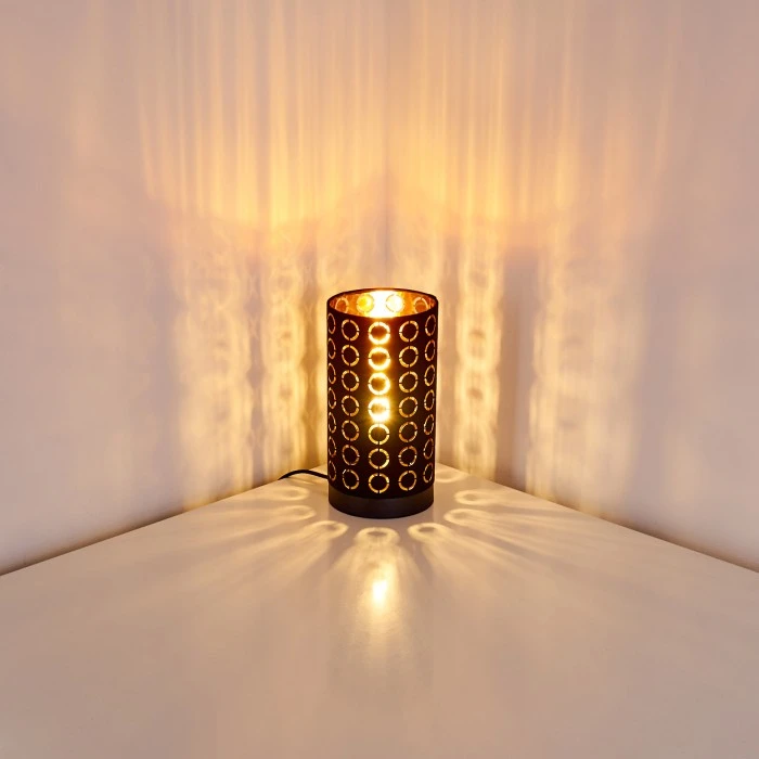 Hofstein Sonderborg Tischleuchte Schwarz, 1-flammig 8 Hofstein Sonderborg Tischleuchte Schwarz, 1-flammig – Bild 6