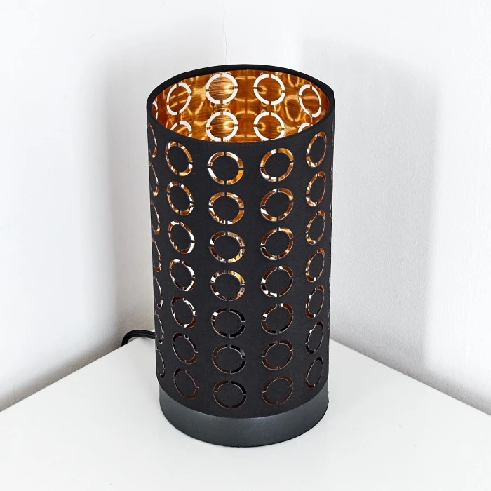 Hofstein Sonderborg Tischleuchte Schwarz, 1-flammig 11 Hofstein Sonderborg Tischleuchte Schwarz, 1-flammig – Bild 9