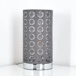 Hofstein Sonderborg Tischleuchte Chrom, Grau, 1-flammig -Günstiges Tischlampen Geschäft sonderborg tischleuchte h3349274 10