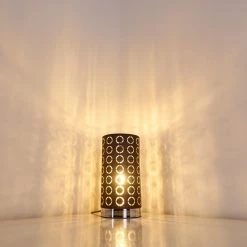 Hofstein Sonderborg Tischleuchte Chrom, Grau, 1-flammig -Günstiges Tischlampen Geschäft sonderborg tischleuchte h3349274 13