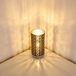 Hofstein Sonderborg Tischleuchte Chrom, Grau, 1-flammig -Günstiges Tischlampen Geschäft sonderborg tischleuchte h3349274 4