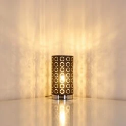 Hofstein Sonderborg Tischleuchte Chrom, Grau, 1-flammig -Günstiges Tischlampen Geschäft sonderborg tischleuchte h3349274 6