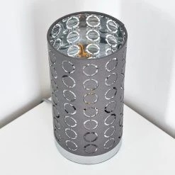 Hofstein Sonderborg Tischleuchte Chrom, Grau, 1-flammig -Günstiges Tischlampen Geschäft sonderborg tischleuchte h3349274 7