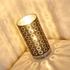 Hofstein Sonderborg Tischleuchte Chrom, Grau, 1-flammig -Günstiges Tischlampen Geschäft sonderborg tischleuchte h3349274 9