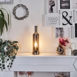 Hofstein Spragge Tischleuchte Nickel-Matt, 1-flammig 18 Hofstein Spragge Tischleuchte Nickel-Matt, 1-flammig -Günstiges Tischlampen Geschäft spragge tischleuchte h3559017 6