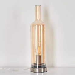 Hofstein Spragge Tischleuchte Nickel-Matt, 1-flammig -Günstiges Tischlampen Geschäft spragge tischleuchte h3565339 7