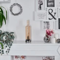 Hofstein Spragge Tischleuchte Nickel-Matt, 1-flammig -Günstiges Tischlampen Geschäft spragge tischleuchte h3565339 9