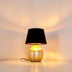 Hofstein Stampa Tischleuchte Gold, 1-flammig -Günstiges Tischlampen Geschäft stampa tischleuchte h3282380 do1 15