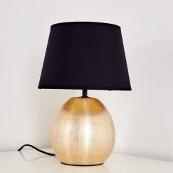 Hofstein Stampa Tischleuchte Gold, 1-flammig -Günstiges Tischlampen Geschäft stampa tischleuchte h3282380 do1 8