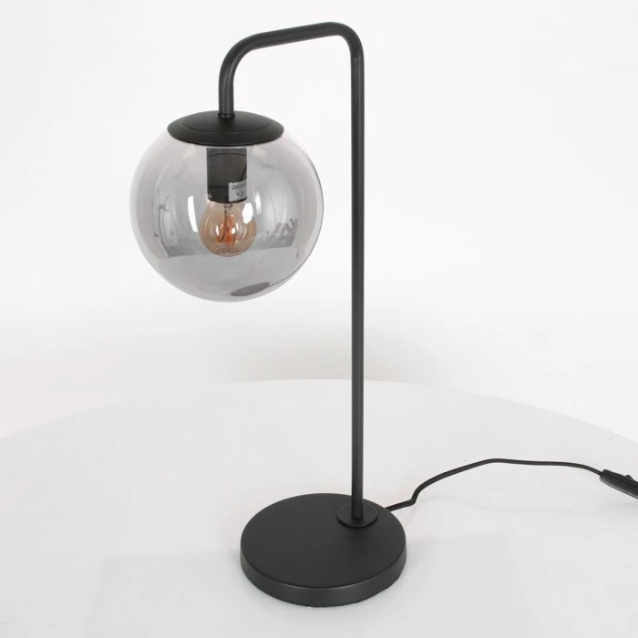 Steinhauer Bollique Tischleuchte Schwarz, 1-flammig 6 Steinhauer Bollique Tischleuchte Schwarz, 1-flammig – Bild 4