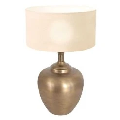 Steinhauer Brass Tischleuchte Bronze, 1-flammig