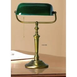 Steinhauer DE RIO Bankerlampe Bronze, 1-flammig -Günstiges Tischlampen Geschäft steinhauer de rio bankerlampe 6185br 2