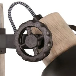 Steinhauer Gearwood Tischleuchte Anthrazit, Holz dunkel, 1-flammig 10 Steinhauer Gearwood Tischleuchte Anthrazit, Holz dunkel, 1-flammig -Günstiges Tischlampen Geschäft steinhauer gearwood tischleuchte 2665a 2