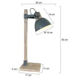 Steinhauer Gearwood Tischleuchte Grau, Holz hell, 1-flammig 22 Steinhauer Gearwood Tischleuchte Grau, Holz hell, 1-flammig -Günstiges Tischlampen Geschäft steinhauer gearwood tischleuchte 2665gr 6