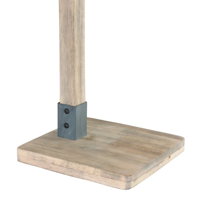 Steinhauer Gearwood Tischleuchte Grau, Holz hell, 1-flammig 10 Steinhauer Gearwood Tischleuchte Grau, Holz hell, 1-flammig – Bild 8