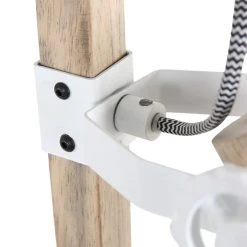 Steinhauer Gearwood Tischleuchte Weiß, Holz dunkel, 1-flammig 21 Steinhauer Gearwood Tischleuchte Weiß, Holz dunkel, 1-flammig -Günstiges Tischlampen Geschäft steinhauer gearwood tischleuchte 2665w 3