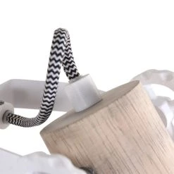 Steinhauer Gearwood Tischleuchte Weiß, Holz dunkel, 1-flammig 22 Steinhauer Gearwood Tischleuchte Weiß, Holz dunkel, 1-flammig -Günstiges Tischlampen Geschäft steinhauer gearwood tischleuchte 2665w 4