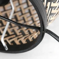 Steinhauer Maze Tischleuchte Schwarz, Naturfarben, 1-flammig -Günstiges Tischlampen Geschäft steinhauer maze tischleuchte 3131be 10