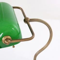 Steinhauer Mexlite Bankerlampe Bronze, 1-flammig -Günstiges Tischlampen Geschäft steinhauer mexlite bankerlampe 7733br 4