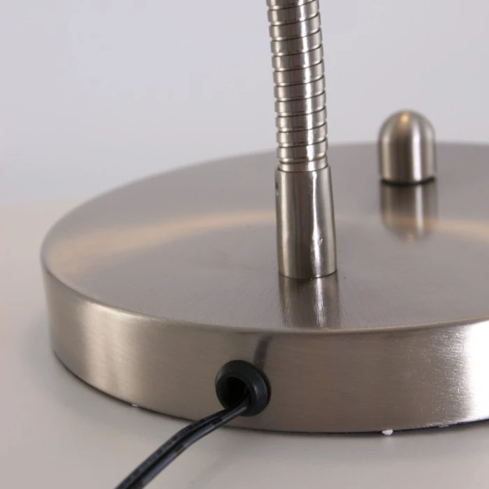 Steinhauer Mexlite Tischleuchte LED Edelstahl, 1-flammig 6 Steinhauer Mexlite Tischleuchte LED Edelstahl, 1-flammig – Bild 4