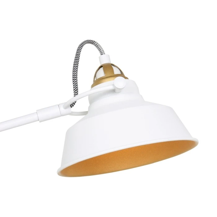 Steinhauer MEXLITE Tischleuchte Weiß, 1-flammig 5 Steinhauer MEXLITE Tischleuchte Weiß, 1-flammig – Bild 3