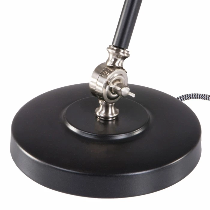 Steinhauer Mexlite Tischleuchte Schwarz, 1-flammig 9 Steinhauer Mexlite Tischleuchte Schwarz, 1-flammig – Bild 7