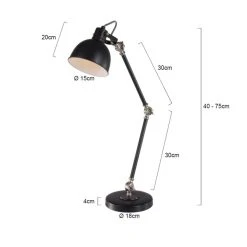 Steinhauer Mexlite Tischleuchte Schwarz, 1-flammig 18 Steinhauer Mexlite Tischleuchte Schwarz, 1-flammig -Günstiges Tischlampen Geschäft steinhauer mexlite tischleuchte 7645zw 7