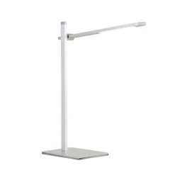 Steinhauer Stekk Tischleuchte LED Edelstahl, Weiß, 1-flammig -Günstiges Tischlampen Geschäft steinhauer stekk tischleuchte 2689st 11