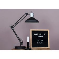 Steinhauer Zappa Tischleuchte Schwarz, 1-flammig -Günstiges Tischlampen Geschäft steinhauer zappa tischleuchte 7702zw 4