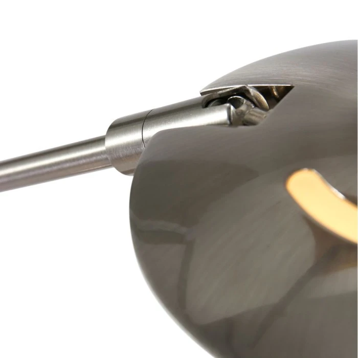 Steinhauer Zodiac Tischleuchte LED Edelstahl, 4-flammig 6 Steinhauer Zodiac Tischleuchte LED Edelstahl, 4-flammig – Bild 4