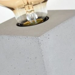 Hofstein Stettler Tischleuchte Grau, 1-flammig -Günstiges Tischlampen Geschäft stettler tischleuchte h3569641 2