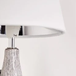 Hofstein Stilli Tischleuchte Silber, 1-flammig 27 Hofstein Stilli Tischleuchte Silber, 1-flammig -Günstiges Tischlampen Geschäft stilli tischleuchte h3284513 do1 10