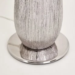 Hofstein Stilli Tischleuchte Silber, 1-flammig 30 Hofstein Stilli Tischleuchte Silber, 1-flammig -Günstiges Tischlampen Geschäft stilli tischleuchte h3284513 do1 13