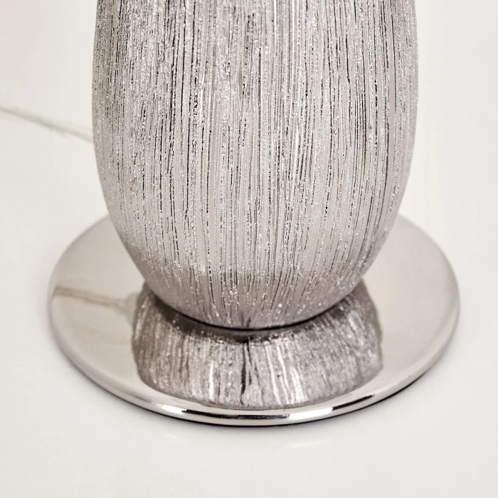 Hofstein Stilli Tischleuchte Silber, 1-flammig 16 Hofstein Stilli Tischleuchte Silber, 1-flammig – Bild 14