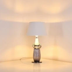 Hofstein Stilli Tischleuchte Silber, 1-flammig 19 Hofstein Stilli Tischleuchte Silber, 1-flammig -Günstiges Tischlampen Geschäft stilli tischleuchte h3284513 do1 2